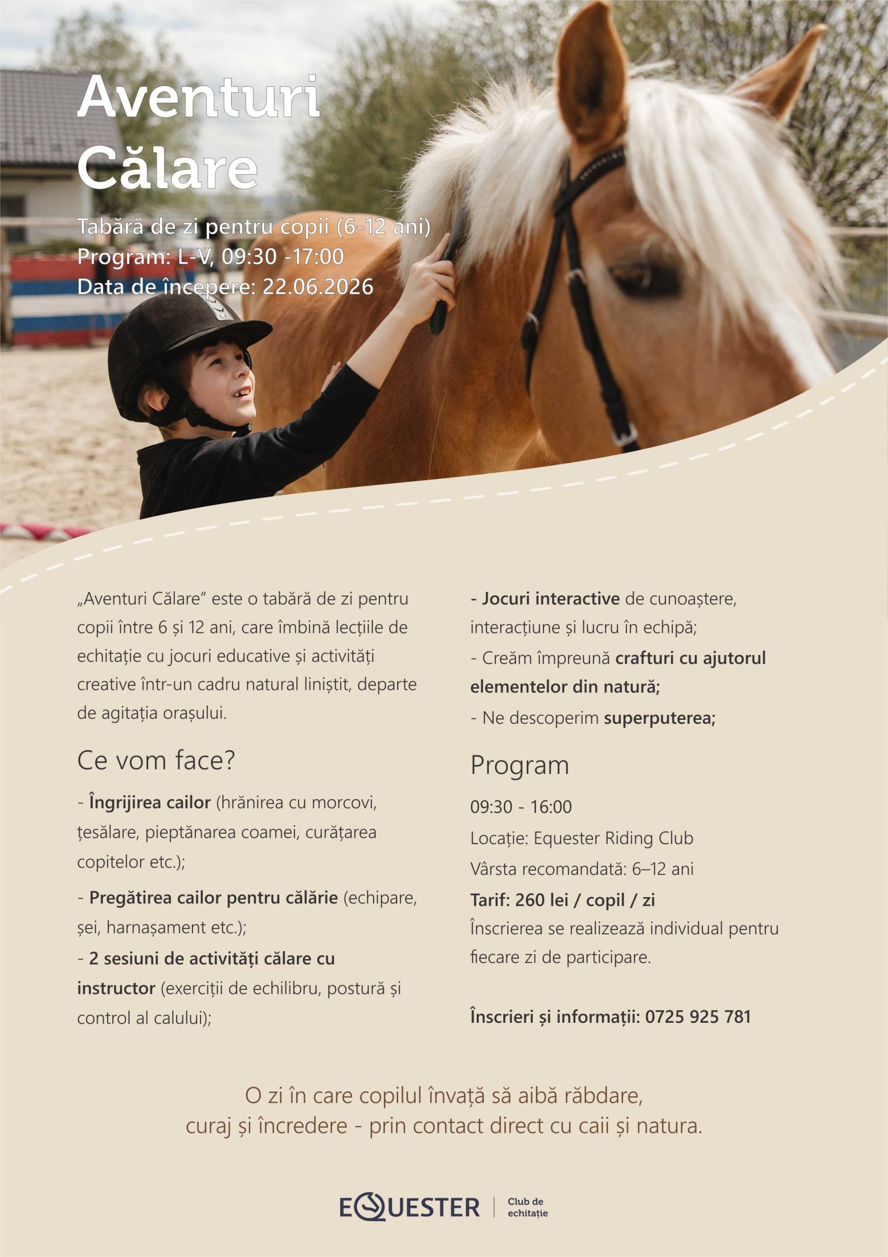 Tabere copii Equester 2026 w2